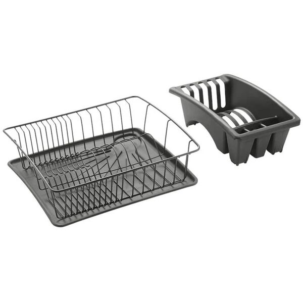 Metaltex &Eacute;gouttoir &agrave; vaisselle Aquatex Plus Lava Noir