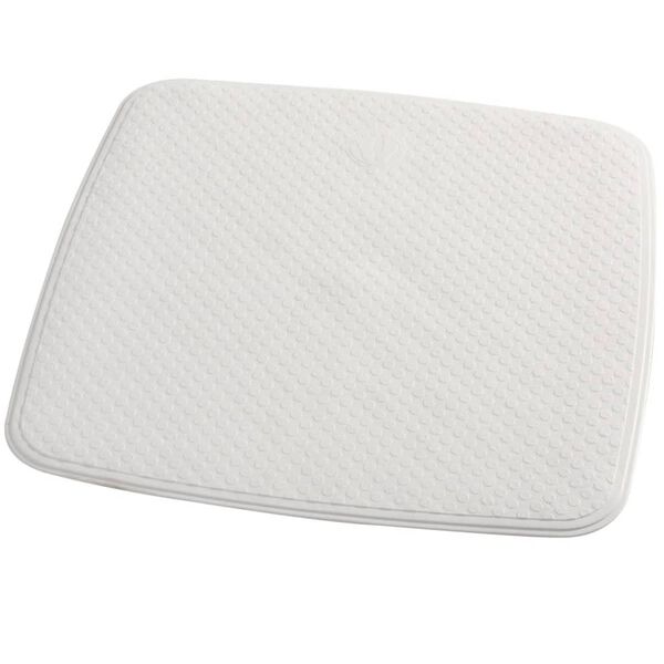 RIDDER Tapis de douche antid&eacute;rapant Capri 54 x 54 cm Blanc 66281