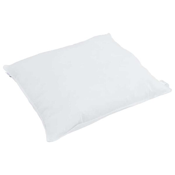 vidaXL Oreiller avec oreiller 2 pcs Blanc 40 x 40 cm Plume