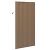 vidaXL Store enrouleur avec des rideaux Marron 110 x 220 cm Bambou