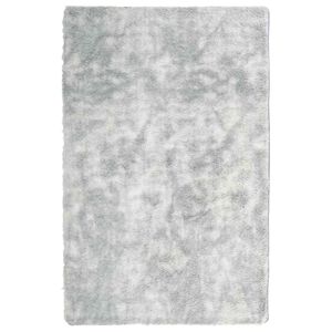 vidaXL Tapis Shaggy &agrave; poils longs NAVARRA gris argent&eacute; 130x200 cm