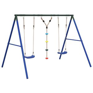 vidaXL Ensemble balan&ccedil;oire d'ext&eacute;rieur balan&ccedil;oires et corde &agrave; disque