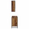 vidaXL Ensemble de mobilier de salle de bain 2 pcs Bois Ancien