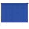 vidaXL Store roulant d'ext&eacute;rieur 200x140 cm Bleu PEHD