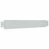 vidaXL Cl&ocirc;ture de pelouse flexible 15 pcs Acier galvanis&eacute; 100x14 cm