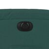 vidaXL Fauteuil inclinable &eacute;lectrique vert fonc&eacute; tissu