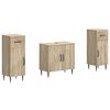 vidaXL Ensemble de meuble de salle de bain 3 pi&egrave;ces HAARLEM