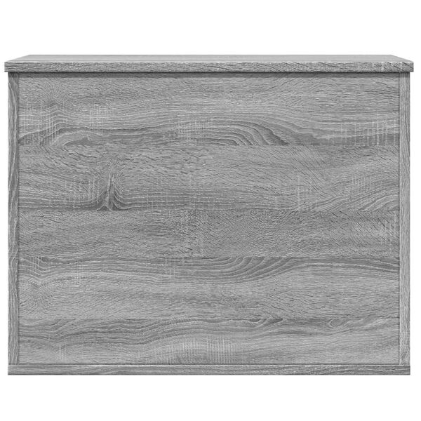 vidaXL Bo&icirc;te de rangement sonoma gris 60x42x46 cm bois d'ing&eacute;nierie