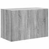 vidaXL Meuble TV mural 59,5 x 31 x 40 cm Gris Sonoma Bois d'ing&eacute;nierie