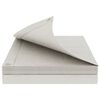 vidaXL B&acirc;che avec &oelig;illets Blanc 8 x 12 m 90 gsm PE