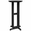 vidaXL Table de bar Noir 55 x 55 x 107 cm Poly&eacute;thyl&egrave;ne