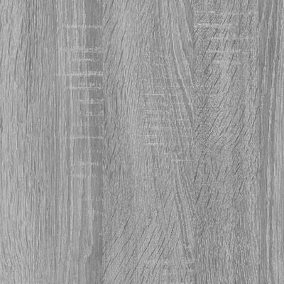 vidaXL Armoire de lavabo Sonoma gris 60x38,5x48 cm Bois d'ingénierie