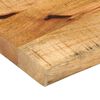 vidaXL Dessus de table 90x20x3,8 cm bord vif bois massif manguier brut