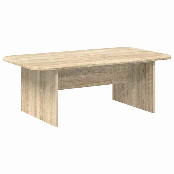 vidaXL Table basse Ch&ecirc;ne Sonoma 93 x 53 x 33 cm Bois d'ing&eacute;nierie