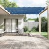vidaXL Auvent vertical Bleu 140x800 cm Tissu oxford