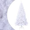 vidaXL Arbre de No&euml;l artificiel avec branches &eacute;paisses blanc 240cm PVC