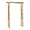 vidaXL Arche pour rosiers 150 x 60 x 204 cm bois imprégné