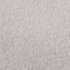vidaXL Tapis 80 cm Fausse fourrure de lapin Gris