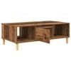 vidaXL Table basse Bois ancien 102 x 55 x 35 cm Bois d'ing&eacute;nierie