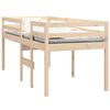 vidaXL Lit haut sans matelas 80x200 cm bois de pin massif