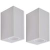 vidaXL Applique murale d'ext&eacute;rieur 2 pcs