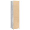 vidaXL Buffet haut sonoma gris 45x41x185 cm bois d'ing&eacute;nierie