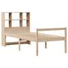 vidaXL Lit biblioth&egrave;que sans matelas 90x190 cm bois de pin massif