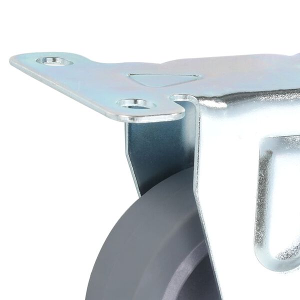 vidaXL 8 pcs Roulettes fixes 75 mm