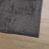 vidaXL Tapis IZA poils courts style scandinave anthracite 200x280 cm