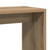 vidaXL Table d'appoint ch&ecirc;ne artisanal 50x26x50 cm bois d'ing&eacute;nierie