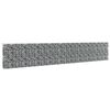 vidaXL Mur &agrave; gabion avec couvercles Acier galvanis&eacute; 600x30x100 cm