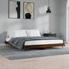 vidaXL Cadre de lit sans matelas ch&ecirc;ne marron 150x200 cm