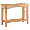 vidaXL Table console 100x40x76 cm Bois d'acacia massif