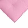 vidaXL Coussin de Dos Rose 160 x 19 x 50 cm tissu