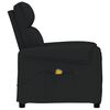 vidaXL Fauteuil de massage Noir Tissu