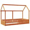 vidaXL Cadre de lit d'enfants forme de maison sans matelas 90x190 cm