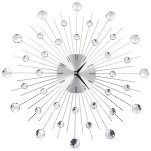 vidaXL Horloge murale avec mouvement &agrave; quartz Design moderne 50 cm