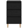 vidaXL Cabinet de chevet Chêne noir 40 x 35 x 70 cm Bois d'ingénierie