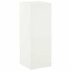 vidaXL Support de Plante Blanc 30 x 30 x 80 cm Acier