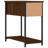 vidaXL Table de chevet ch&ecirc;ne marron 30x60x60 cm bois d'ing&eacute;nierie