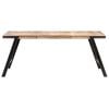 vidaXL Table à manger 180x90x76 cm Bois de manguier massif