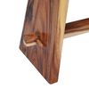 vidaXL Tabouret Bois de Suar solide et polyr&eacute;sine