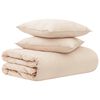vidaXL Ensemble de Duvet 2 pc 200 x 200 cm Kapok et Polyester Beige