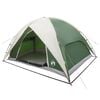 vidaXL Tente de camping avec un abri imperm&eacute;able D&ocirc;me Vert