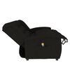 vidaXL Fauteuil de massage inclinable &agrave; 3 places noir tissu