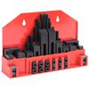 vidaXL Ensemble de serrage 58 pcs Acier Rainure en T M10