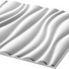 WallArt Panneaux muraux 3D Waves 12 pcs GA-WA04