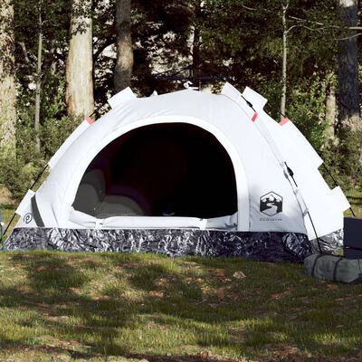 vidaXL Tente de camping 4 personnes tissu occultant libération rapide