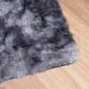 vidaXL Tapis Shaggy &agrave; poils longs NAVARRA gris fonc&eacute; 130x200 cm
