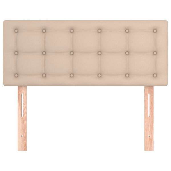 vidaXL Tête de lit Cappuccino 90x5x78/88 cm Similicuir